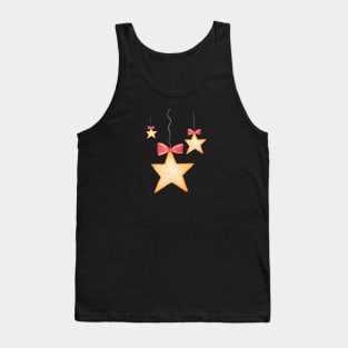 Gold star painting Tank Top